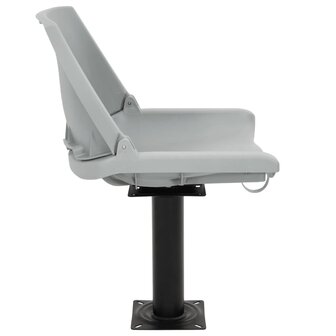 Bootstoelen 2 st met poot 360&deg; draaibaar 7