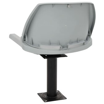 Bootstoelen 2 st met poot 360&deg; draaibaar 8