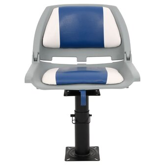 Bootstoelen 2 st met poot in hoogte verstelbaar 360&deg; draaibaar 3