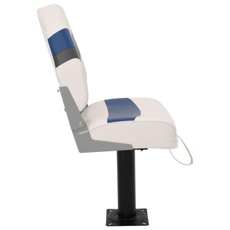 Bootstoelen 2 st met poot 360&deg; draaibaar 6