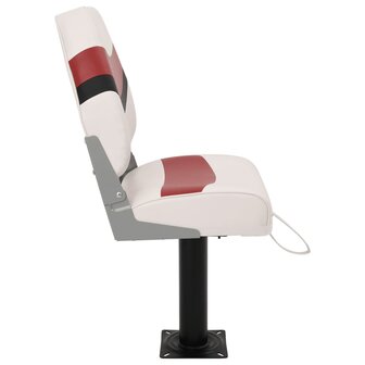 Bootstoelen 2 st met poot 360&deg; draaibaar 6