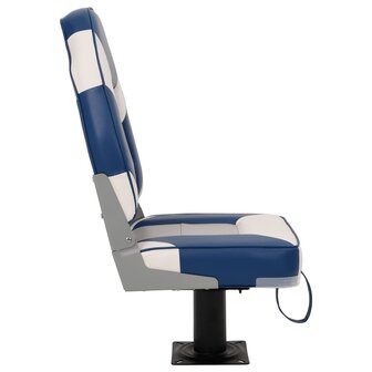Bootstoelen 2 st met poot 360&deg; draaibaar 6