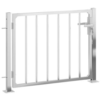 Poort 100x75 cm roestvrij staal 2