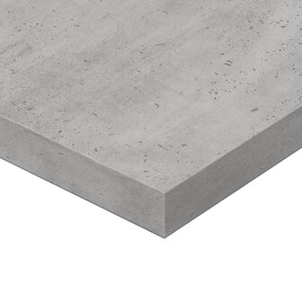 Wandschappen 4 st 80x20x1,5 cm bewerkt hout betongrijs 7