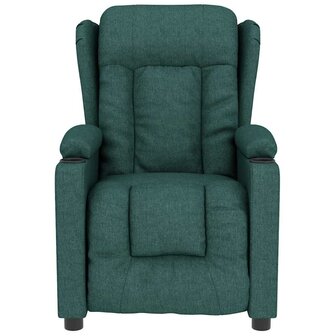 Massagestoel stof donkergroen 3