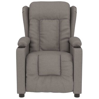 Massagestoel stof taupe 3
