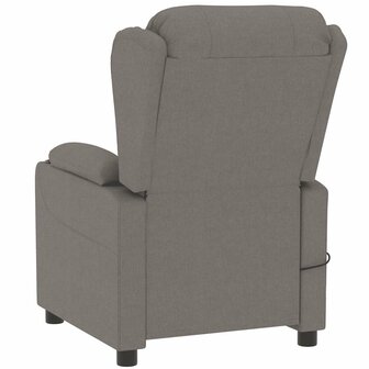 Massagestoel stof taupe 5