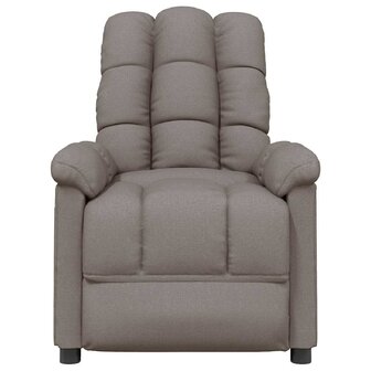 Massagestoel stof taupe 3