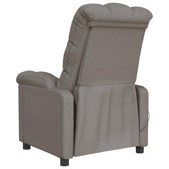 Massagestoel stof taupe 5