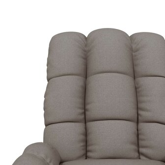 Massagestoel stof taupe 8