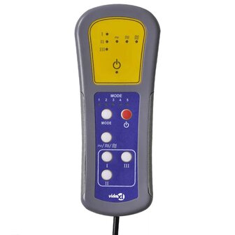 Massagestoel stof taupe 9