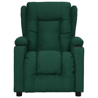 Sta-op-massagestoel stof donkergroen 3