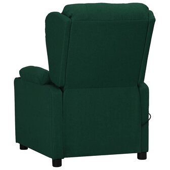 Sta-op-massagestoel stof donkergroen 4