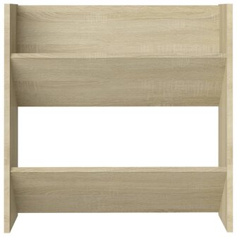 Wandschoenenkasten 2 st 60x18x60 cm spaanplaat sonoma eiken 6