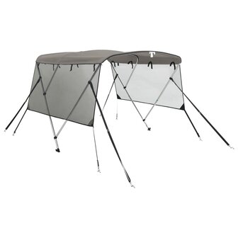Biminitop 3 bogen met mesh zijwanden 183x(137-152)x137 cm 2