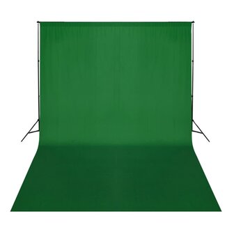 Fotostudioset met lampen, paraplu&amp;apos;s, achtergrond en reflector 4