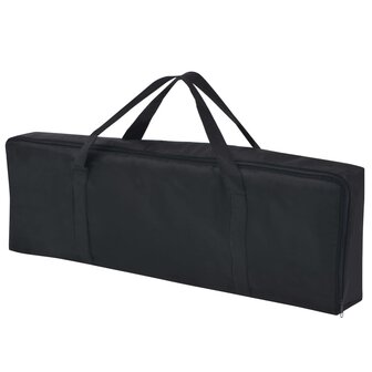 Fotostudioset met softboxlampen, achtergrond en reflector 5