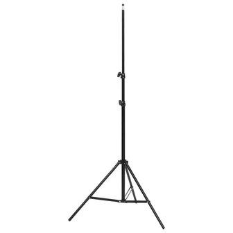 Fotostudioset met verlichtingsset, achtergrond en reflector 5
