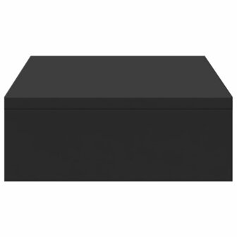 Monitorstandaard 50x27x10 cm bewerkt hout zwart 5