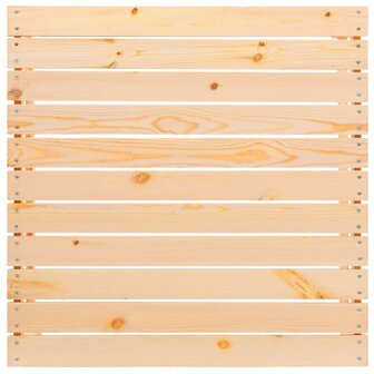 Tuinvoetenbank 70x70x30 cm massief grenenhout 3