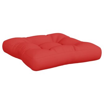 Palletkussens 2 st stof rood 6