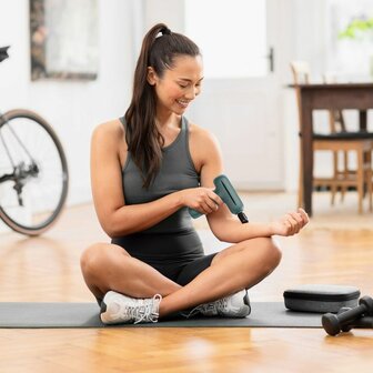 Massagepistool voor ontspanning en spierherstel Medisana 88998 Zwart Grijs 3