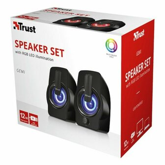 PC speakers Trust 22948 Zwart 6 W 12 W Bluetooth luidspreker 7