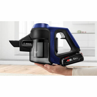 Steelstofzuiger BOSCH BBS611MAT 18V 2,5 Ah 0.3L 200 W 2,5 Ah 300 ml 5