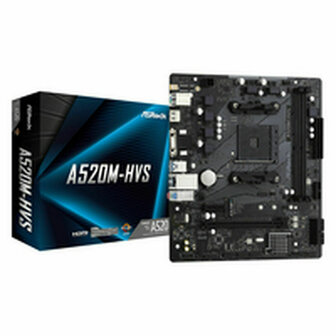Moederbord ASRock A520M-HVS AMD A520 AMD AM4 1