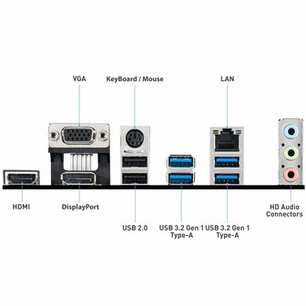 Moederbord MSI 7D14-005R mATX AM4 AMD AM4 6