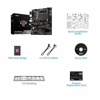 Moederbord MSI 7D14-005R mATX AM4 AMD AM4 7