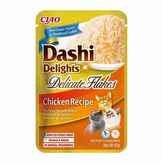 Kattensnoepjes Inaba Dashi Delights Kip 40 g 1