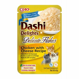 Kattensnoepjes Inaba 	Dashi Delights Kip 40 g 1