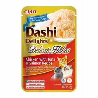 Kattensnoepjes Inaba Dashi Delights Kip 40 g 1