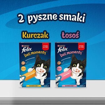 Kattensnoepjes Purina Felix Deli Moments Chicken Kip 4 x 10 g 5