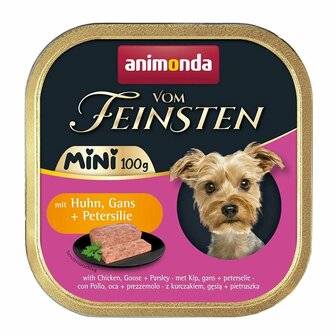 Natvoer Animonda Vom Feinsten Adult Mini Kip 100 g 1