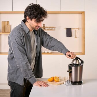 Elektrische juicer Black &amp; Decker ES9240080B Zwart Grijs 350 W 650 ml 4