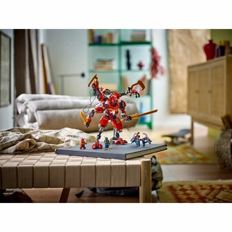 Bouwspel Lego Ninjago 71812 Kai&amp;apos;s Ninja Mech Multicolour 623 Onderdelen 8