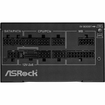 Voedingsbron ASRock 90-UXP100-GFEAAB ATX 750 W 80 Plus Gold 4