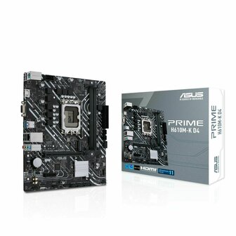 Moederbord Asus PRIME H610M-K D4 LGA 1700 LGA 1700 INTEL H610 1GB 4