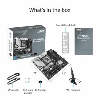 Moederbord Asus PRIME B760M-A WIFI D4 LGA 1700 Intel B760 7