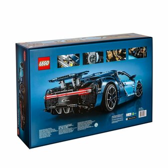 Playset Lego Technic: Bugatti Chiron 42083 3599 Onderdelen 32 x 14 x 56 cm 3