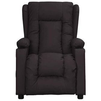 Massagestoel kunstleer zwart 2