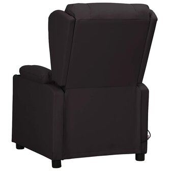 Massagestoel kunstleer zwart 3
