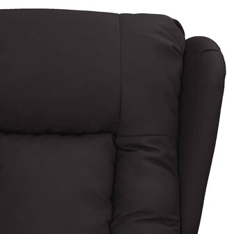 Massagestoel kunstleer zwart 5