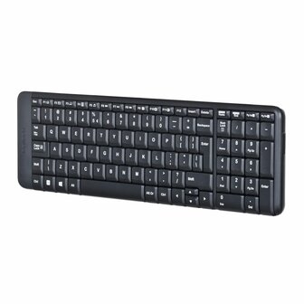 Toetsenbord en muis Logitech Wireless Combo MK220 Zwart QWERTY Qwerty US 5