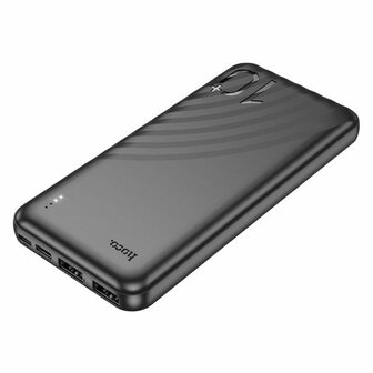 Powerbank Hoco J123 black Zwart 10000 mAh 2