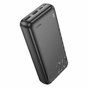 Powerbank Hoco J123A black Zwart 20000 mAh 5