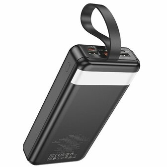 Powerbank Hoco J123B black Zwart 30000 mAh 3