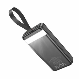Powerbank Hoco J123B black Zwart 30000 mAh 7